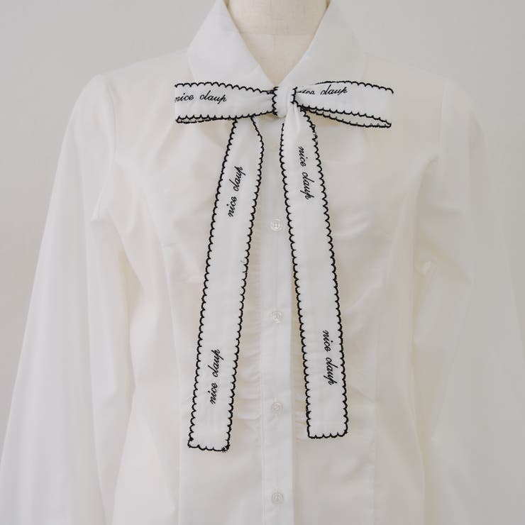 アソートボウタイブラウス | RMAF　NICE CLAUP / OLIVE des OLIVE | 詳細画像8 