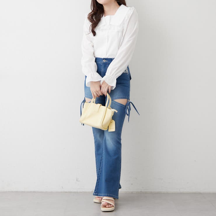 プリプリ令嬢ブラウス | RMAF　NICE CLAUP / OLIVE des OLIVE | 詳細画像10 