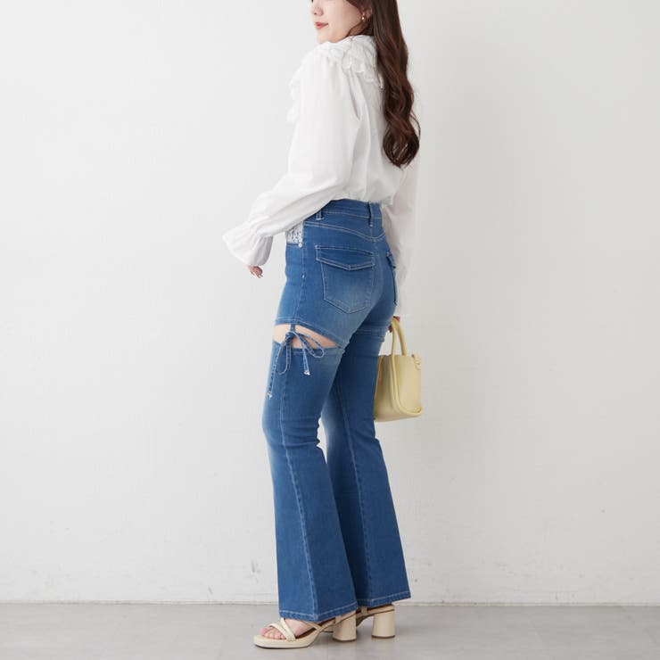 プリプリ令嬢ブラウス | RMAF　NICE CLAUP / OLIVE des OLIVE | 詳細画像11 