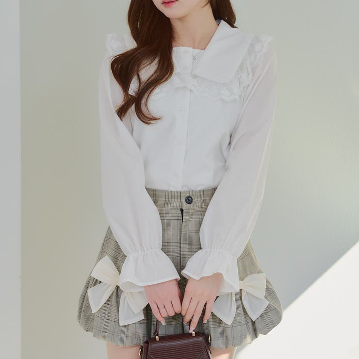 プリプリ令嬢ブラウス | RMAF　NICE CLAUP / OLIVE des OLIVE | 詳細画像19 