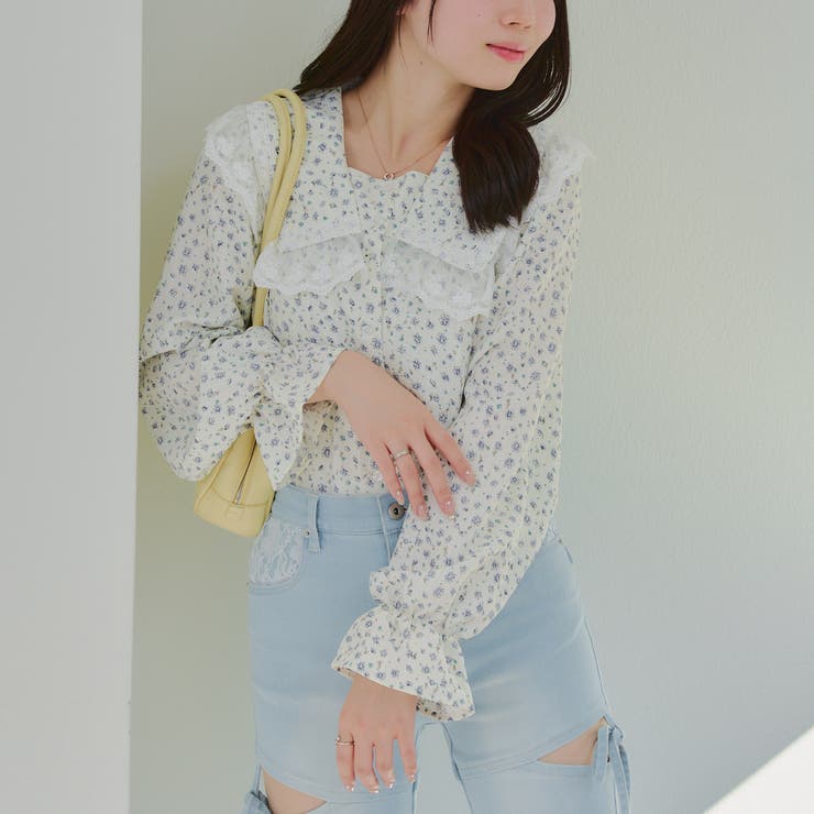 プリプリ令嬢ブラウス | RMAF　NICE CLAUP / OLIVE des OLIVE | 詳細画像36 