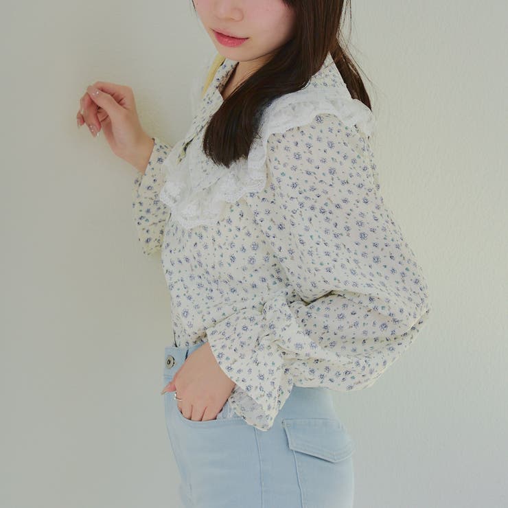 プリプリ令嬢ブラウス | RMAF　NICE CLAUP / OLIVE des OLIVE | 詳細画像37 