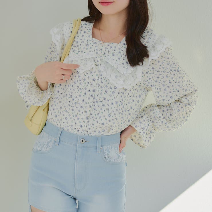 プリプリ令嬢ブラウス | RMAF　NICE CLAUP / OLIVE des OLIVE | 詳細画像39 