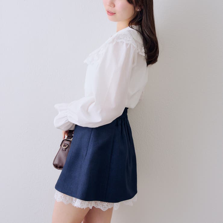 プリプリ令嬢ブラウス | RMAF　NICE CLAUP / OLIVE des OLIVE | 詳細画像15 