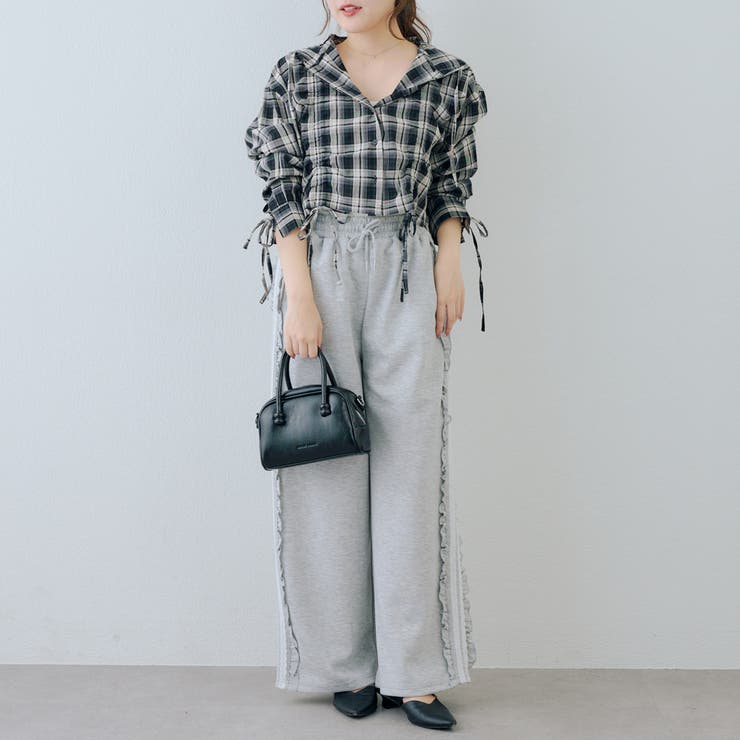 ドロストフードシャツ | NICE CLAUP / OLIVE des OLIVE　OUTLET | 詳細画像19 