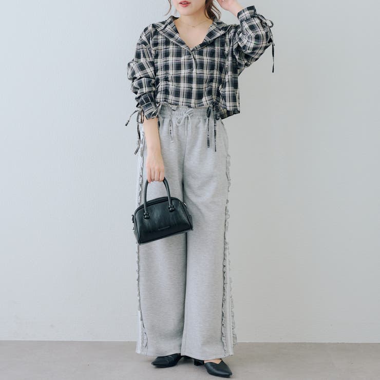 ドロストフードシャツ | NICE CLAUP / OLIVE des OLIVE　OUTLET | 詳細画像20 