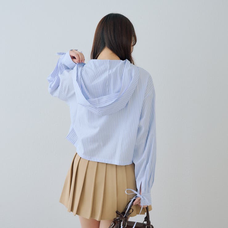 ドロストフードシャツ | NICE CLAUP / OLIVE des OLIVE　OUTLET | 詳細画像47 