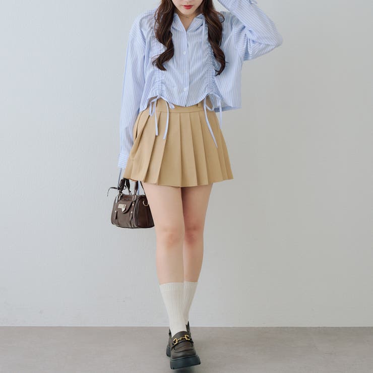 ドロストフードシャツ | NICE CLAUP / OLIVE des OLIVE　OUTLET | 詳細画像49 