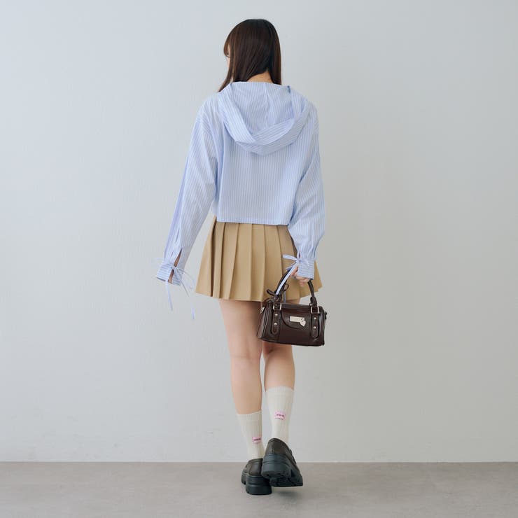 ドロストフードシャツ | NICE CLAUP / OLIVE des OLIVE　OUTLET | 詳細画像52 