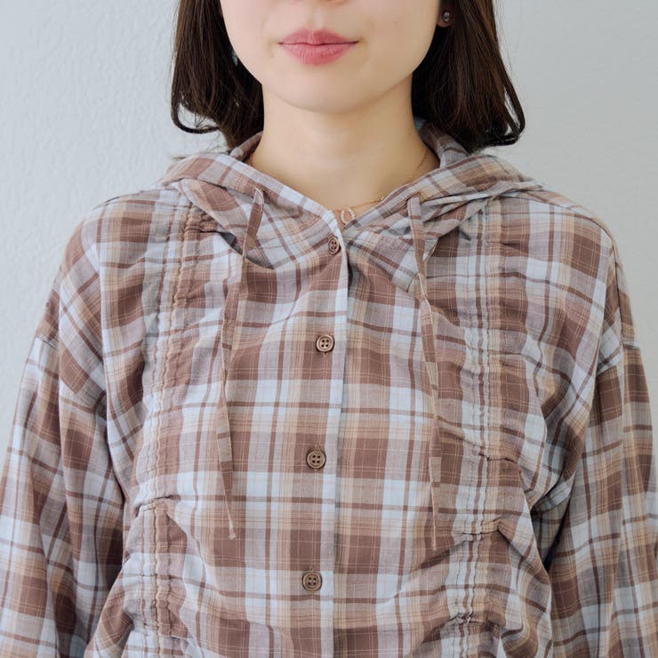 ドロストフードシャツ | NICE CLAUP / OLIVE des OLIVE　OUTLET | 詳細画像57 