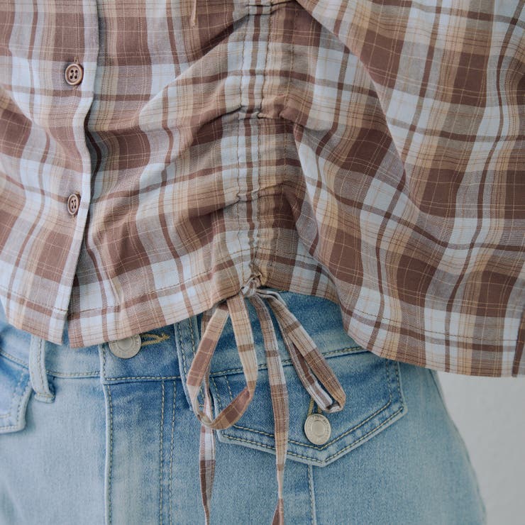 ドロストフードシャツ | NICE CLAUP / OLIVE des OLIVE　OUTLET | 詳細画像59 