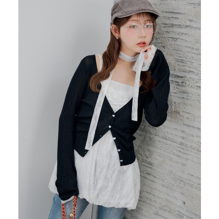 プラダ 可愛い バルーン チュニック 重ね着にもお勧め♫ 8色展開】キャミバルーンチュニック[品番：OLOW0017598]｜RMAF NICE