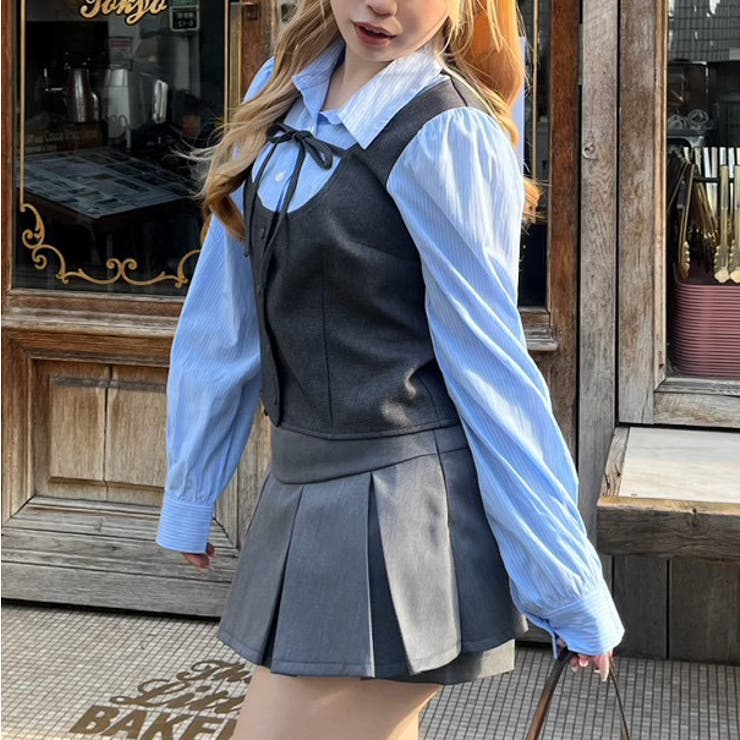 【セットアップ対応】ドッキングリボンブラウス | RMAF　NICE CLAUP / OLIVE des OLIVE | 詳細画像27 