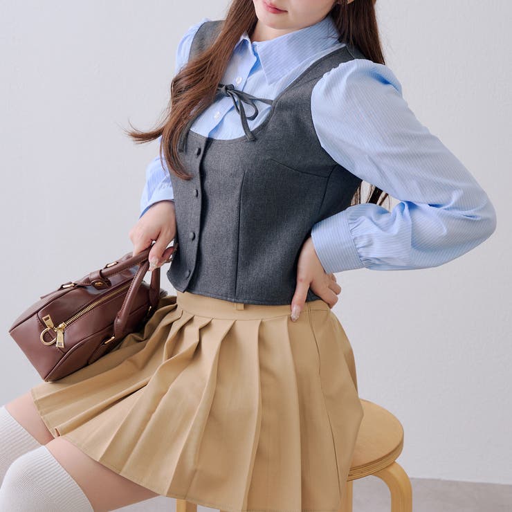 【セットアップ対応】ドッキングリボンブラウス | RMAF　NICE CLAUP / OLIVE des OLIVE | 詳細画像16 