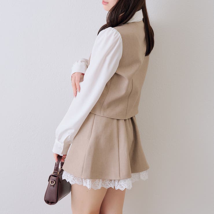 【セットアップ対応】ドッキングリボンブラウス | RMAF　NICE CLAUP / OLIVE des OLIVE | 詳細画像6 