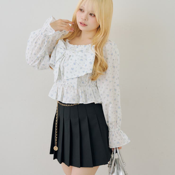 リボン付きブラウス | RMAF　NICE CLAUP / OLIVE des OLIVE | 詳細画像12 