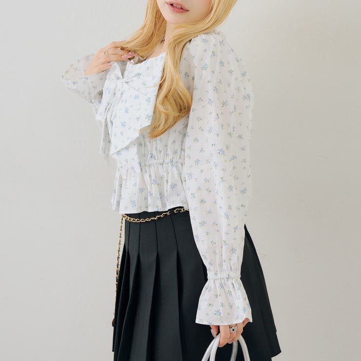 リボン付きブラウス | RMAF　NICE CLAUP / OLIVE des OLIVE | 詳細画像13 