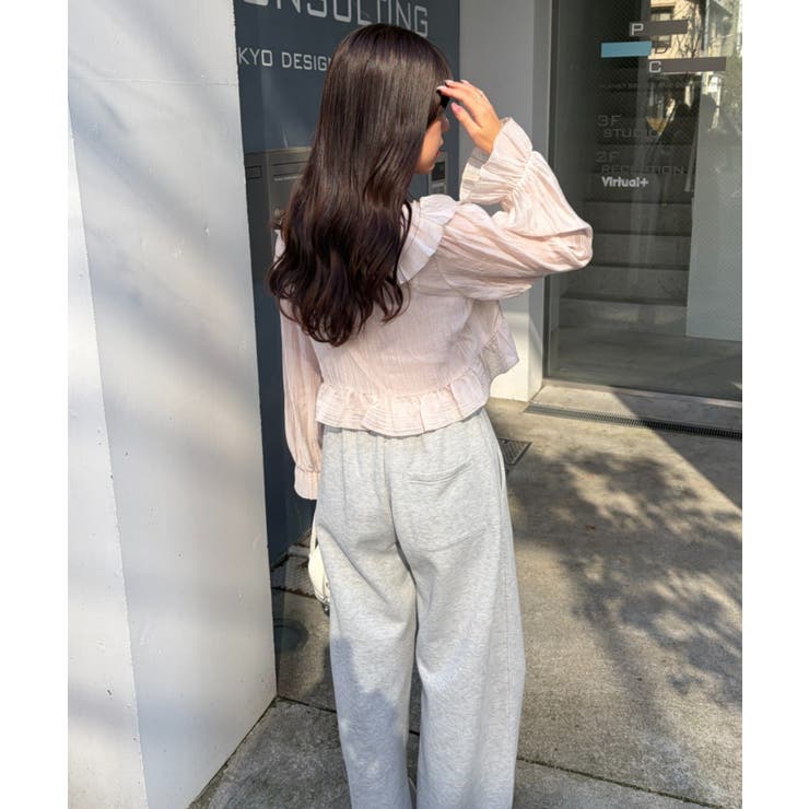 ラッフルブラウス&シャーリングキャミ | RMAF　NICE CLAUP / OLIVE des OLIVE | 詳細画像18 