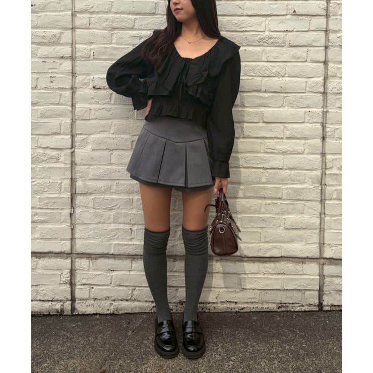 ラッフルブラウス&シャーリングキャミ | RMAF　NICE CLAUP / OLIVE des OLIVE | 詳細画像22 