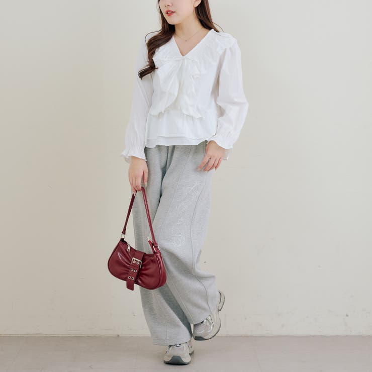 レースフリフリブラウス | RMAF　NICE CLAUP / OLIVE des OLIVE | 詳細画像16 