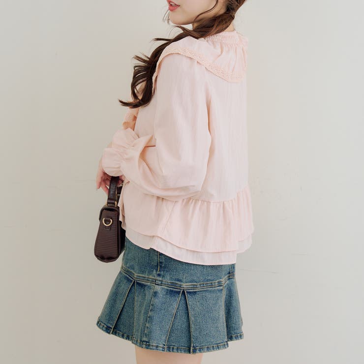 レースフリフリブラウス | RMAF　NICE CLAUP / OLIVE des OLIVE | 詳細画像21 