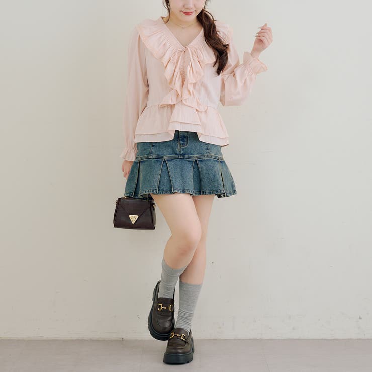 レースフリフリブラウス | RMAF　NICE CLAUP / OLIVE des OLIVE | 詳細画像24 