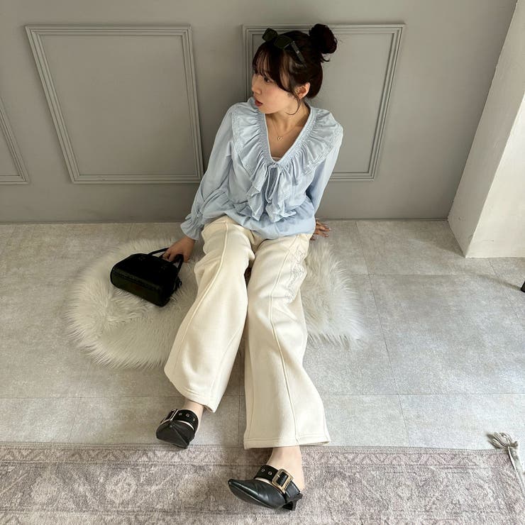 レースフリフリブラウス | RMAF　NICE CLAUP / OLIVE des OLIVE | 詳細画像38 