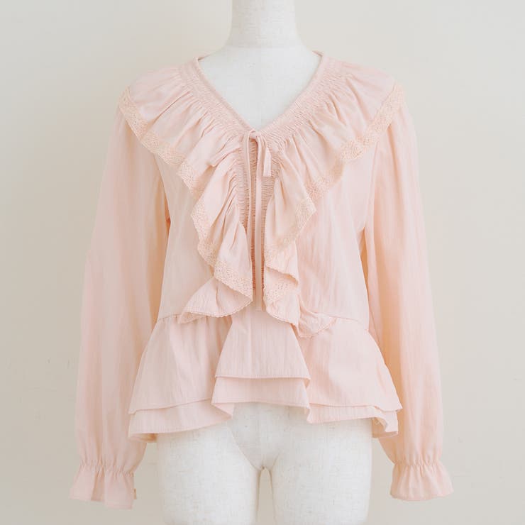 レースフリフリブラウス | RMAF　NICE CLAUP / OLIVE des OLIVE | 詳細画像50 