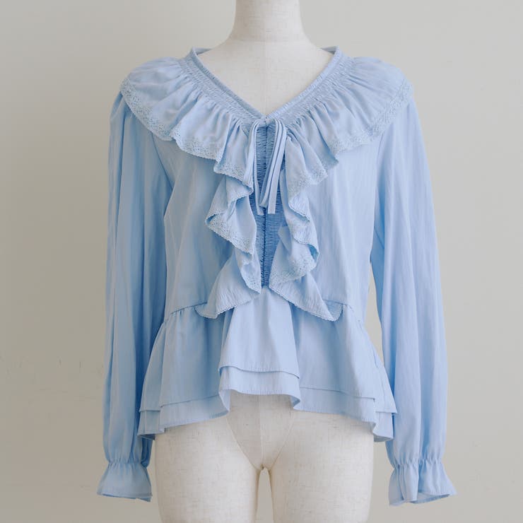 レースフリフリブラウス | RMAF　NICE CLAUP / OLIVE des OLIVE | 詳細画像51 