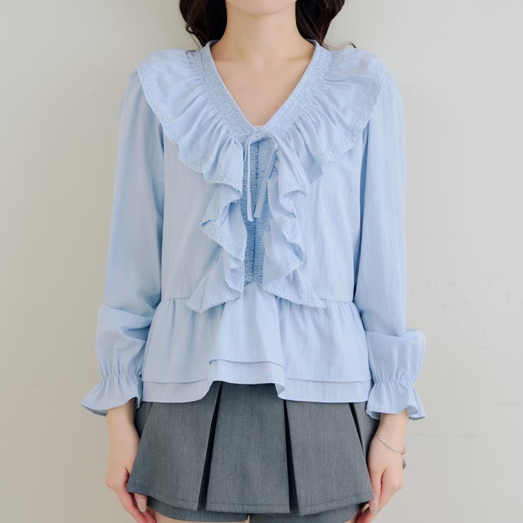 レースフリフリブラウス | RMAF　NICE CLAUP / OLIVE des OLIVE | 詳細画像53 