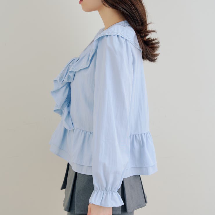 レースフリフリブラウス | RMAF　NICE CLAUP / OLIVE des OLIVE | 詳細画像54 