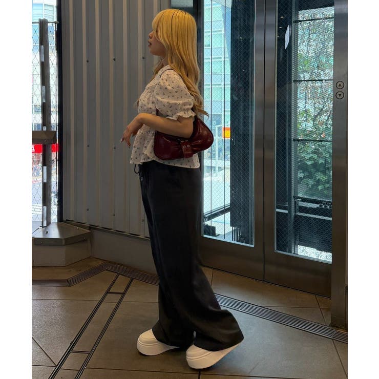 シャーリングペプラム半袖ブラウス | RMAF　NICE CLAUP / OLIVE des OLIVE | 詳細画像29 