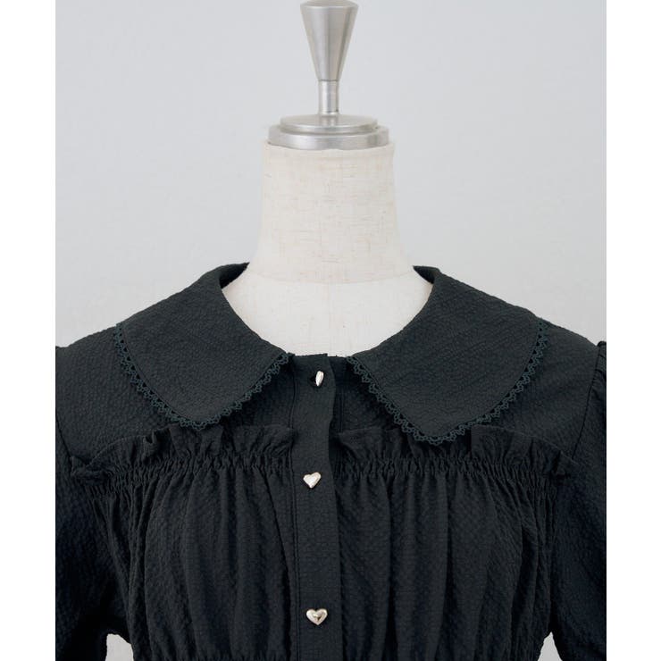 シャーリングペプラム半袖ブラウス | RMAF　NICE CLAUP / OLIVE des OLIVE | 詳細画像43 