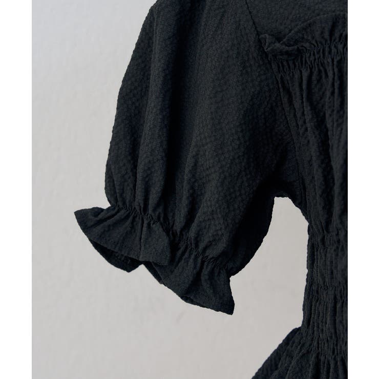 シャーリングペプラム半袖ブラウス | RMAF　NICE CLAUP / OLIVE des OLIVE | 詳細画像44 