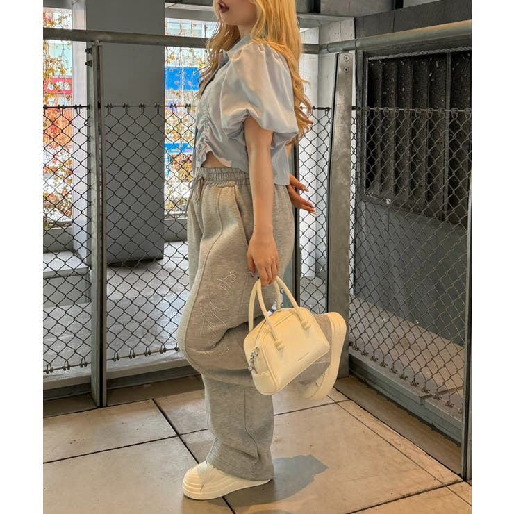 バルーン袖ドロスト短丈ブラウス | RMAF　NICE CLAUP / OLIVE des OLIVE | 詳細画像20 