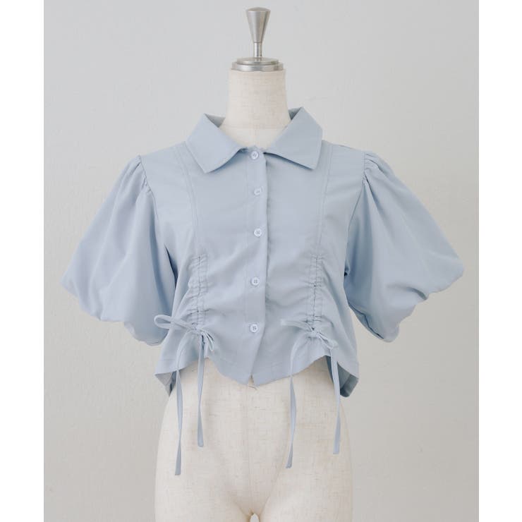 バルーン袖ドロスト短丈ブラウス | RMAF　NICE CLAUP / OLIVE des OLIVE | 詳細画像29 