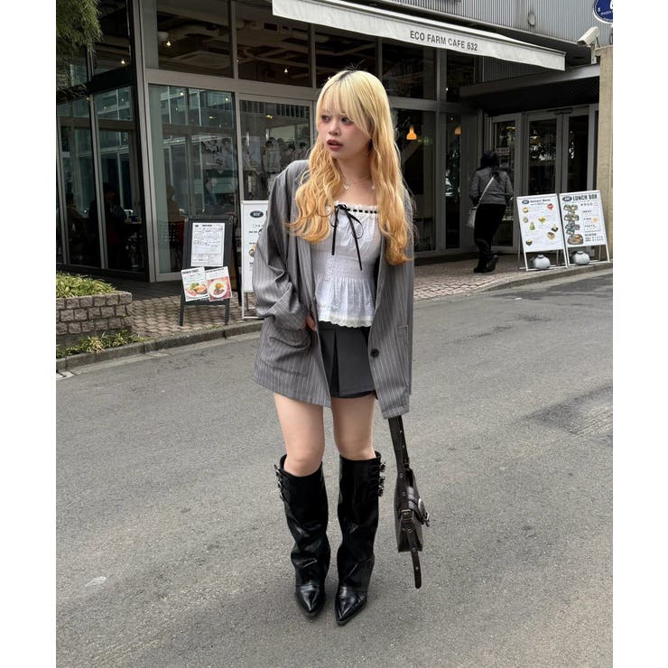 肩リボンキャミブラウス | RMAF　NICE CLAUP / OLIVE des OLIVE | 詳細画像12 