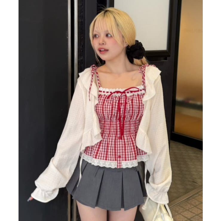 肩リボンキャミブラウス | RMAF　NICE CLAUP / OLIVE des OLIVE | 詳細画像16 