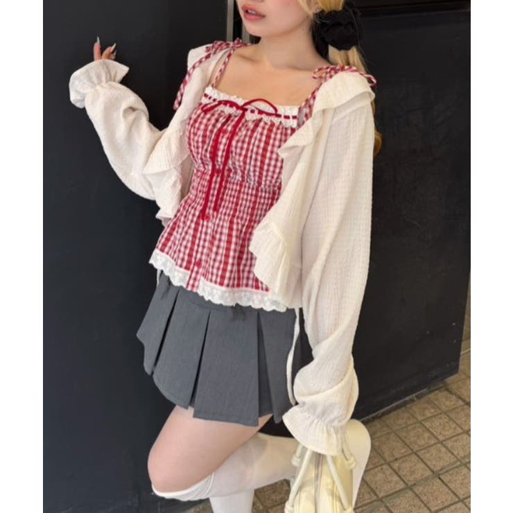 肩リボンキャミブラウス | RMAF　NICE CLAUP / OLIVE des OLIVE | 詳細画像17 