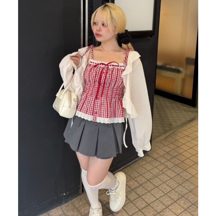 肩リボンキャミブラウス | RMAF　NICE CLAUP / OLIVE des OLIVE | 詳細画像18 