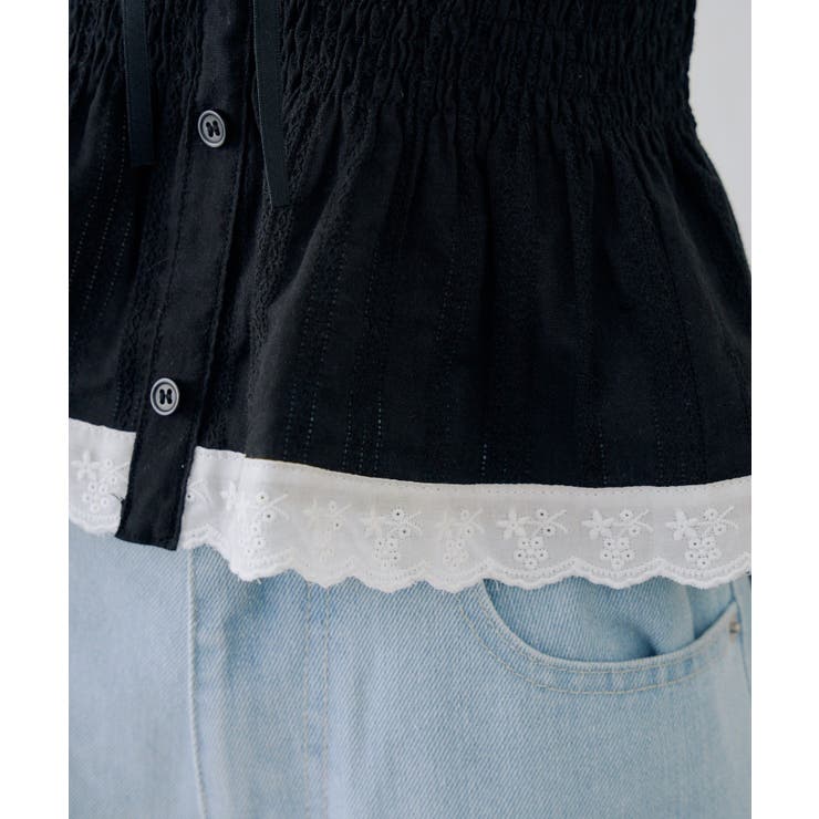 肩リボンキャミブラウス | RMAF　NICE CLAUP / OLIVE des OLIVE | 詳細画像33 