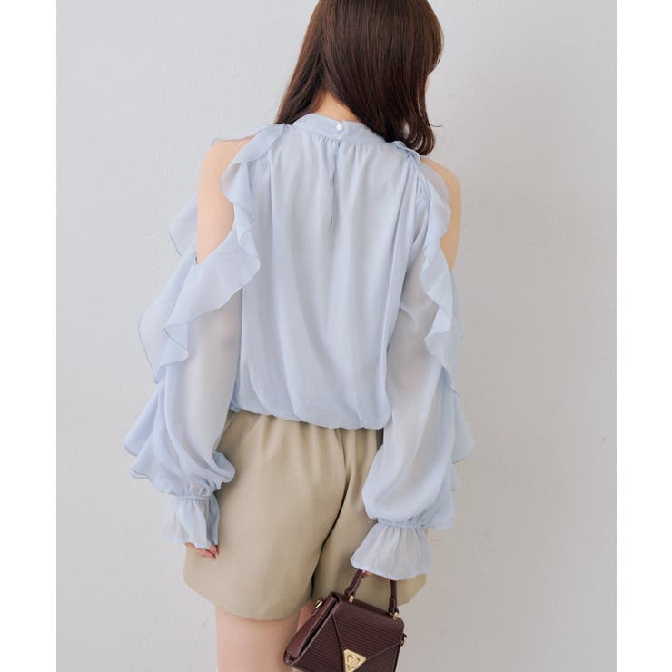 ラッフルフリフリブラウス | RMAF　NICE CLAUP / OLIVE des OLIVE | 詳細画像8 