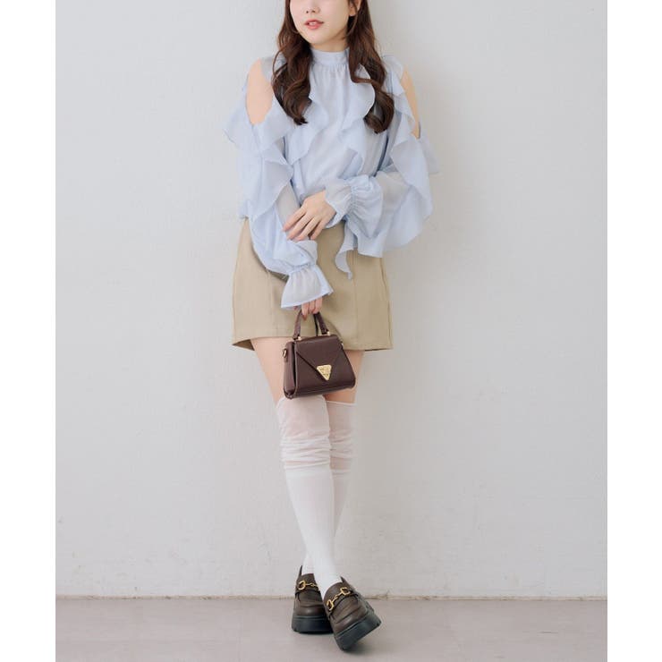 ラッフルフリフリブラウス | RMAF　NICE CLAUP / OLIVE des OLIVE | 詳細画像10 