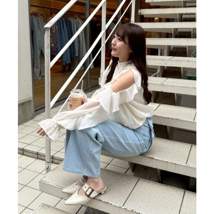 ラッフルフリフリブラウス | RMAF　NICE CLAUP / OLIVE des OLIVE | 詳細画像15 