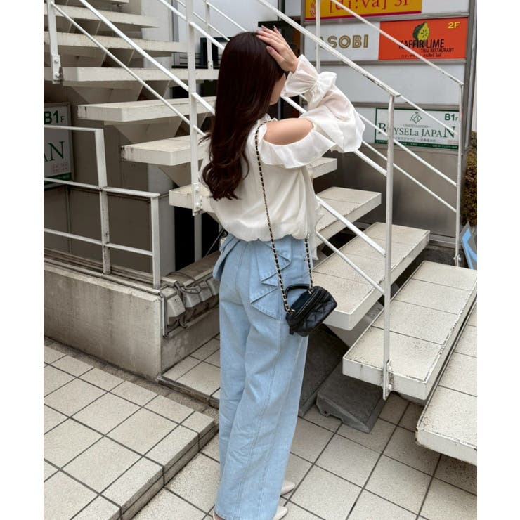 ラッフルフリフリブラウス | RMAF　NICE CLAUP / OLIVE des OLIVE | 詳細画像17 