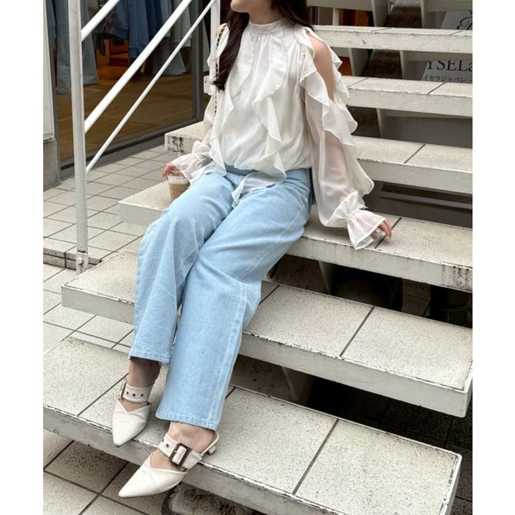 ラッフルフリフリブラウス | RMAF　NICE CLAUP / OLIVE des OLIVE | 詳細画像19 