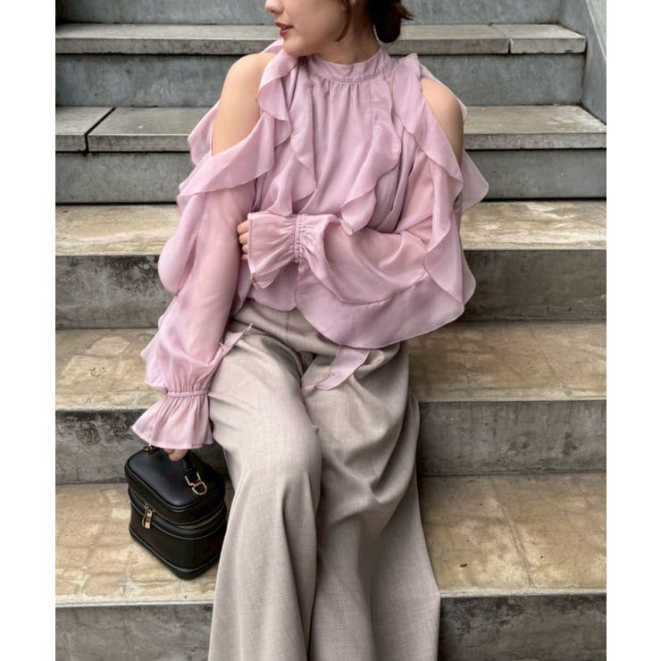 ラッフルフリフリブラウス | RMAF　NICE CLAUP / OLIVE des OLIVE | 詳細画像22 