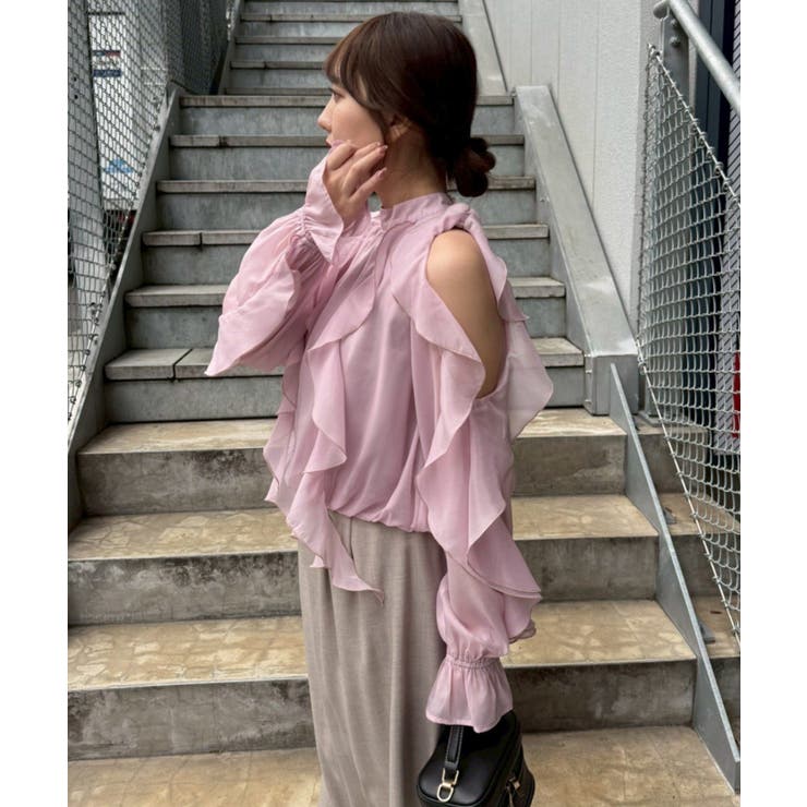 ラッフルフリフリブラウス | RMAF　NICE CLAUP / OLIVE des OLIVE | 詳細画像25 