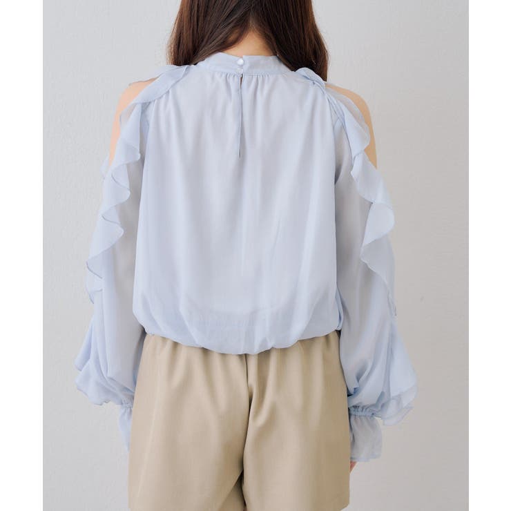 ラッフルフリフリブラウス | RMAF　NICE CLAUP / OLIVE des OLIVE | 詳細画像32 