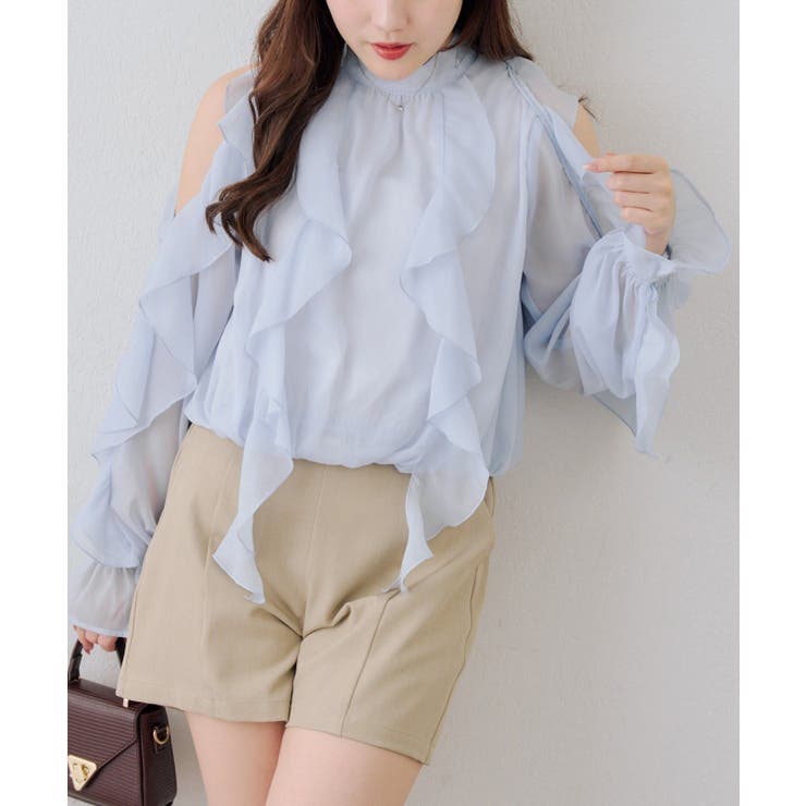 ラッフルフリフリブラウス | RMAF　NICE CLAUP / OLIVE des OLIVE | 詳細画像6 